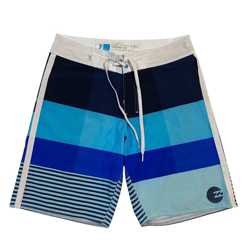Billabong PlatinumX Taj Burrow Board Shorts Mens 30 Blue Colorblock PX3 M118TKOP